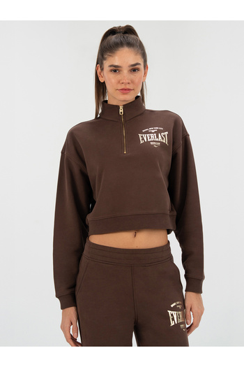 EVERLAST Бронкс Ню Йорк кафява дамска блуза