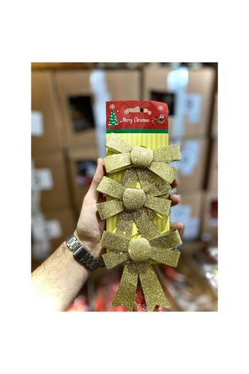 Teo Set of 3 Christmas tree bows