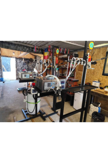 Jobs ahead group 4-head bottling machine