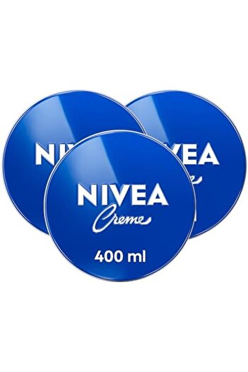 NIVEA Multi-purpose moisturizer for face, body and hands, 3 x 400ml