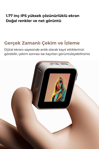 ShinyTouch Mini Dijital Retro Kamera-(Hafıza Kartı Hediyeli)