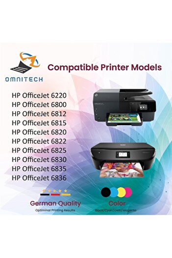 Generic 934XL 935XL Magenta Ink Cartridge - Compatible with Ink HP OfficeJet 6100, 6800, 6812, 6815, 6820, 6