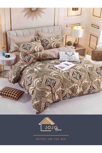 JOJO HOME Bed Linen, With Elastic, 6 Pieces, Finet Premium, Royal