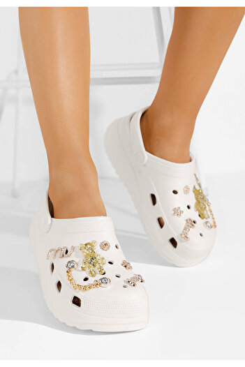 B T Shoes Saboti dama Laurissa albi