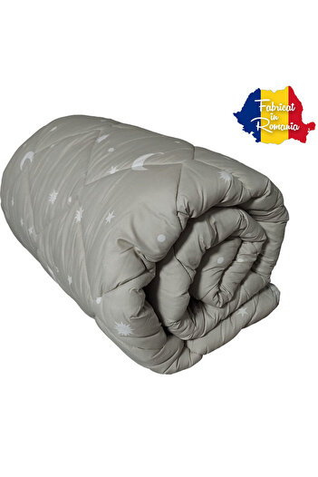 Patul Double Duvet 200x210, Quilted, Moon and Stars, 2 Persons