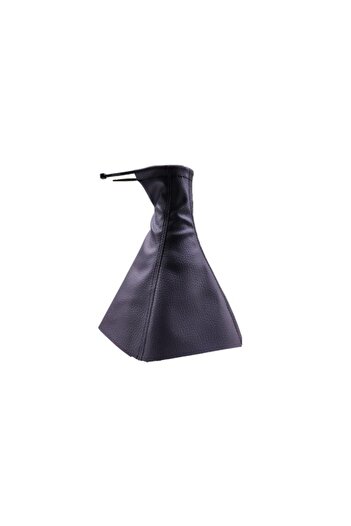 House Of Çınar Gear Gaiter Compatible with All Vehicles Black Leather Black Stitch