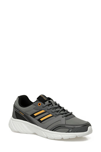 Kinetix Afresh Pu 5Pr Gray Men's Running Shoes