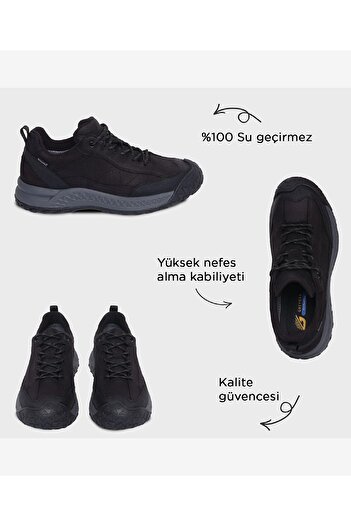 Greyder Siyah Su Geçirmez Ayakkabı 4K1GA17690