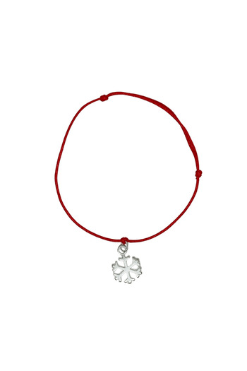 OEM Bracelet with gold and silver snowflake charm - Black