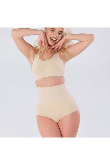 Roxx High Waist Shapewear Briefs with Push-Up Effect