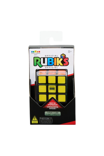 Spin Master Games Cub rubik cu cronometru 3x3, copii varsta 8 ani pana la +15 ani