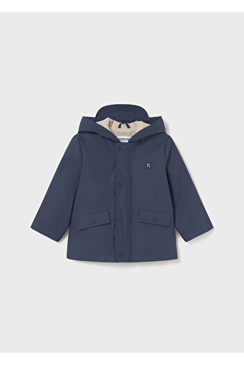MAYORAL Waterproof Boy's Raincoat Hooded Blue