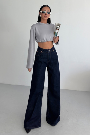 DPARİS High Waist Palozzo Jeans