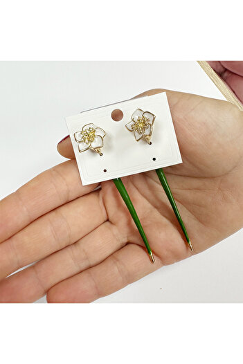 Perissy Zara Model Flower Figured Earrings