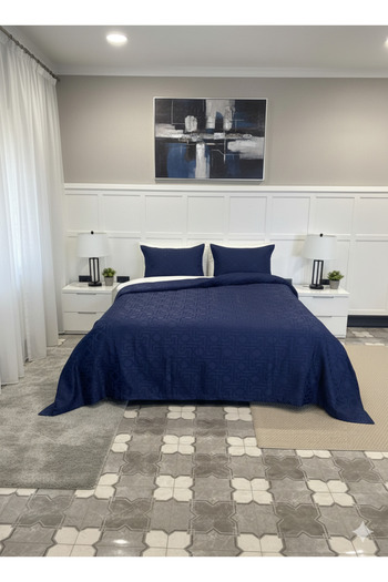 Lucien Home Jacquard Double Bedspread Set