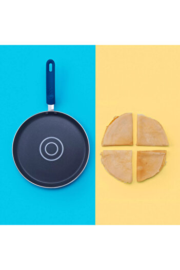 Tasty Pancake pan 678520, 26 cm, Dosing system, Induction, Non-stick coating, Blue