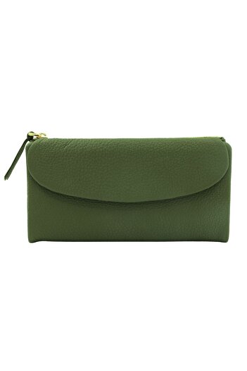 Meskanto Daisy Genuine Leather Women's Wallet with Phone Compartment