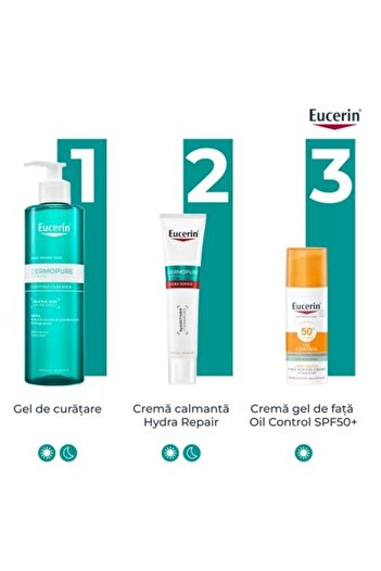 Eucerin Dermo Pure Hydrating Facial Fluid, 40 ml