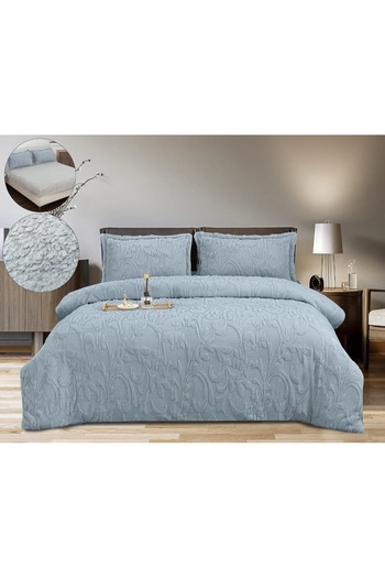 CHIRASO COCOLINO Underwear Fur on the inside, ELASTIC sheet 180x200, Duvet cover 200x230, 2 Sides