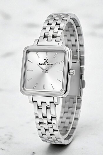 Daniel Klein Women's Wristwatch, Steel Band&Case+Bracelet Gift Silver Zmdk1200