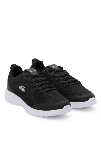 Slazenger Equinox I Large Size Men's Running & Walking Shoes Black / White