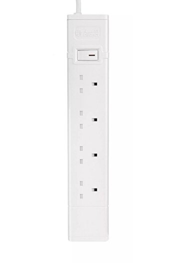 Alfanar Cord Extension, 13A, 4 Sockets, 5 Meters Cable