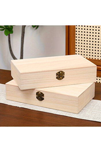 Fly 1pc Wooden Storage Box - Handcrafted, Jewelry & Cosmetic Organizer, Desk Accessory
