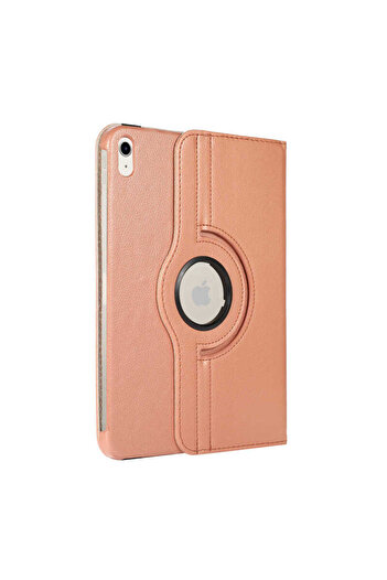 zore iPad 11Th Generation 2025 Omsy Rotatable Stand Case - Rose Gold