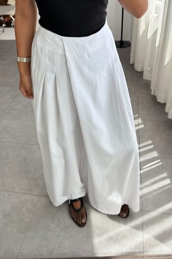 Mzr Collection Women's linen pareo pants