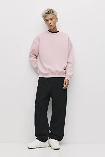 Pull & Bear Round neck STWD sweatshirt