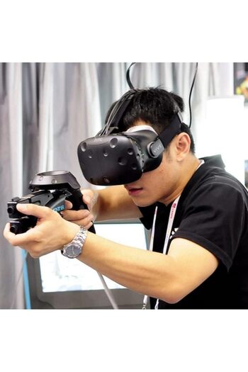 Generic وحدة تحكم VR VIVE Gun لسماعة رأس HTC Vive