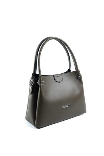 Silver Polo Silver & Polo Khaki Sp1254 Women's Handbag