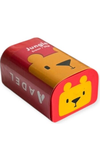 Adel Jungle Series Jumbo Size Eraser - Bear