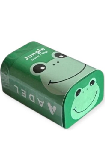 Adel Jungle Series Jumbo Size Eraser - Frog