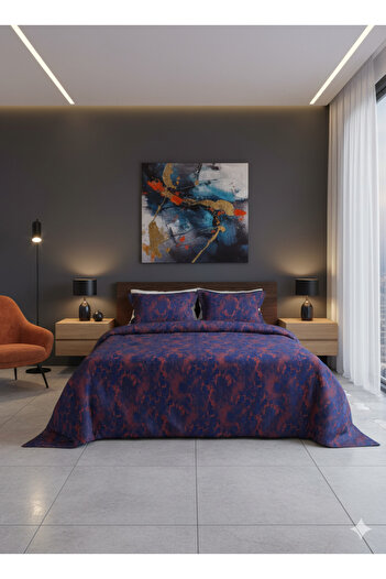 Lucien Home Jacquard Double Bedspread Set