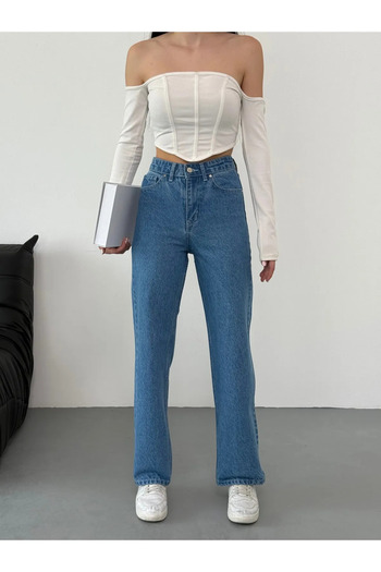 La Bjorn Palazzo Jeans Comfortable Fit