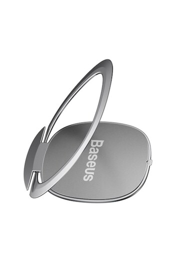 Baseus Phone ring holder, Baseus, iRing, magnetic, metal, Silver