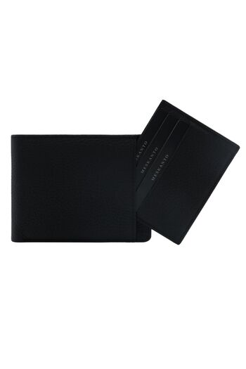 Meskanto Oscar Genuine Leather Men's Wallet with Hidden Card Holder Compartment