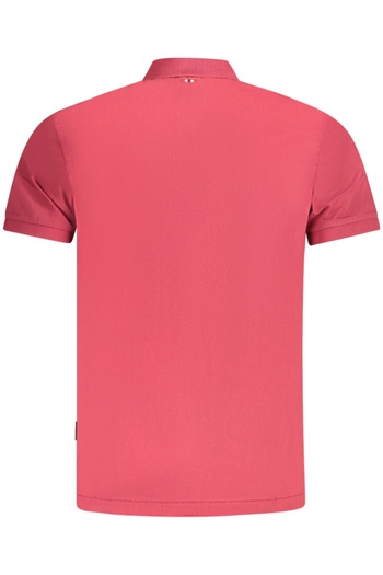 Napapijri Men's Polo Shirt, Elbas NP0A4GB4, Regular Fit, Red