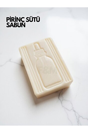 FM Rice Milk Soap – Natural Brightening and Moisturizing for Hands & Face with Kojic Acid Additive (100-120 Gr)