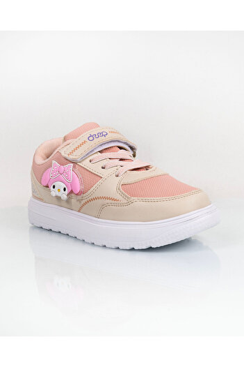 Elit Deep 0614 Beige Comfortable Flexible Lightweight Girls' Shoes