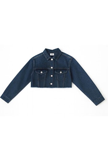 HAKKE Cropped Denim CEKET