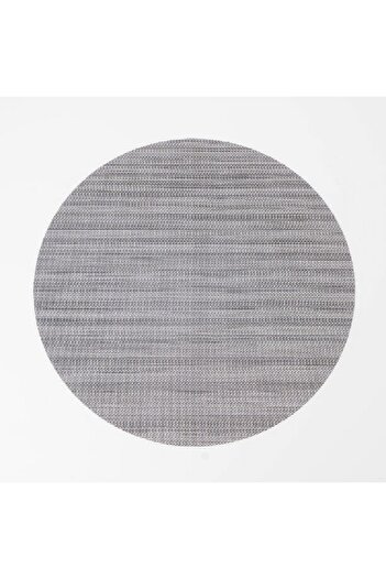 LA MESA 4pcs imitation leather rectangular placemats, grey 45*30cm