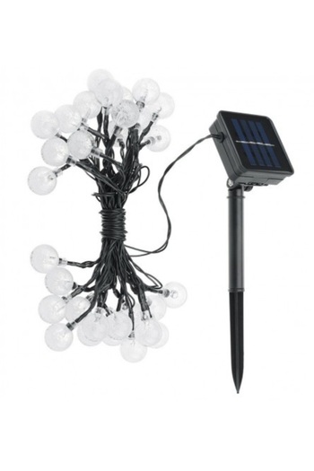 TOPI TOY Solar panel, multicolor lights, installation of 30 bulbs, length 450 cm