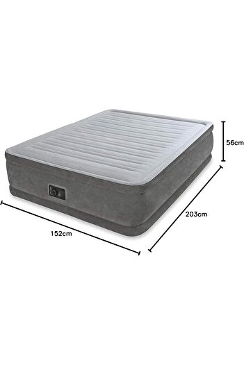 Intex Queen Comfort-Plush Airbed With Fiber-Tech Rp