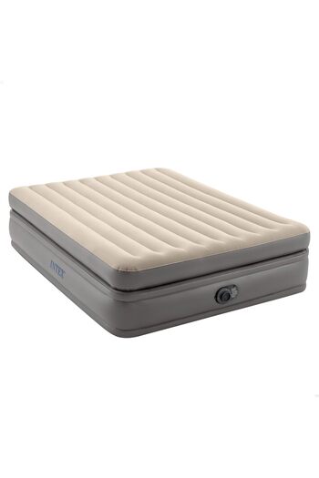 Intex Queen Comfort Elevated Airbed W/ Fiber-Tech Rp