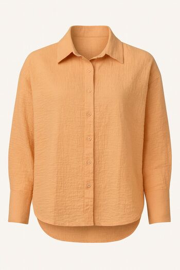 Meşe Moda Women's Oversized Long Sleeve Tunic - Shirt