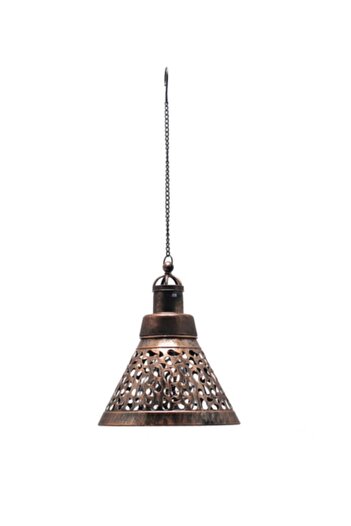 TOPI TOY Hanging solar lamp, warm white light, oriental design, diameter 16.5 cm