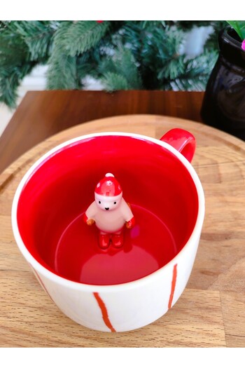Madame Coco Manterasso Mug with Polar Bear Figure - Colorful - 380 ml - 1 Piece