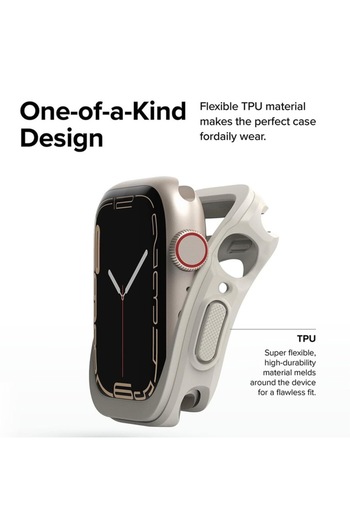Danex Protective Case for Apple Watch 10 46mm, M69, Thermoplastic, Warm Metal Gray